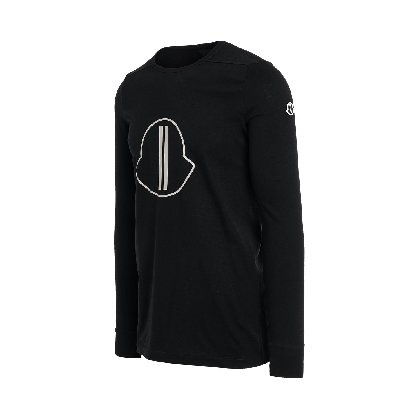 Moncler x Rick Owens Level T Long Sleeve T-Shirt in Black