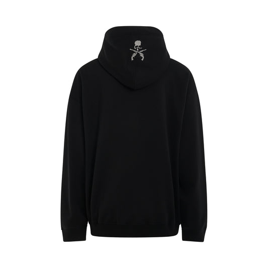 Mastermind World x Roarguns Zip Up Hoodie in Black