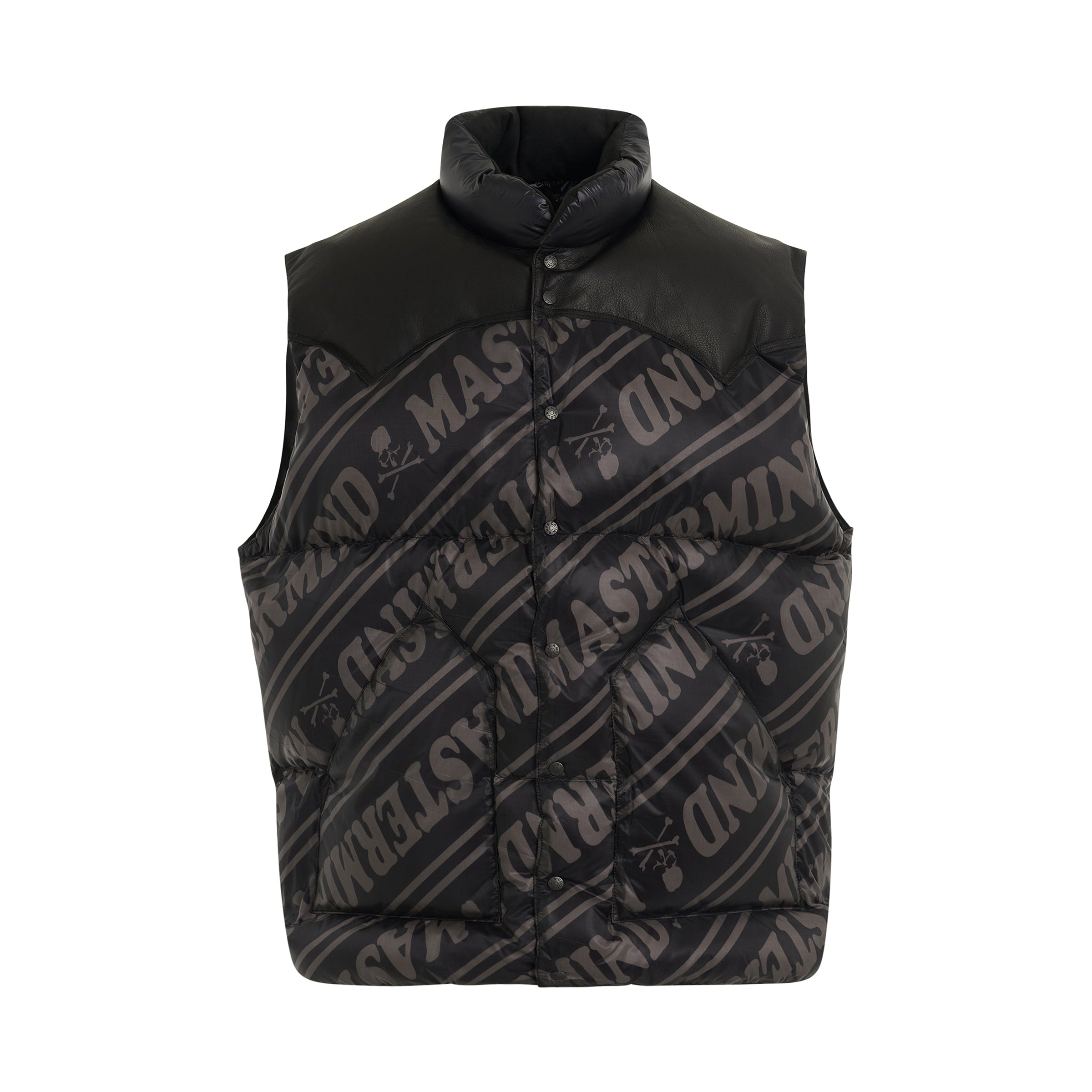 Mastermind World x Roarguns Vest in Black