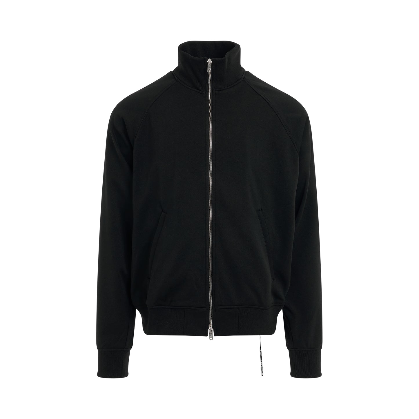 Skull Track Jacket in Black