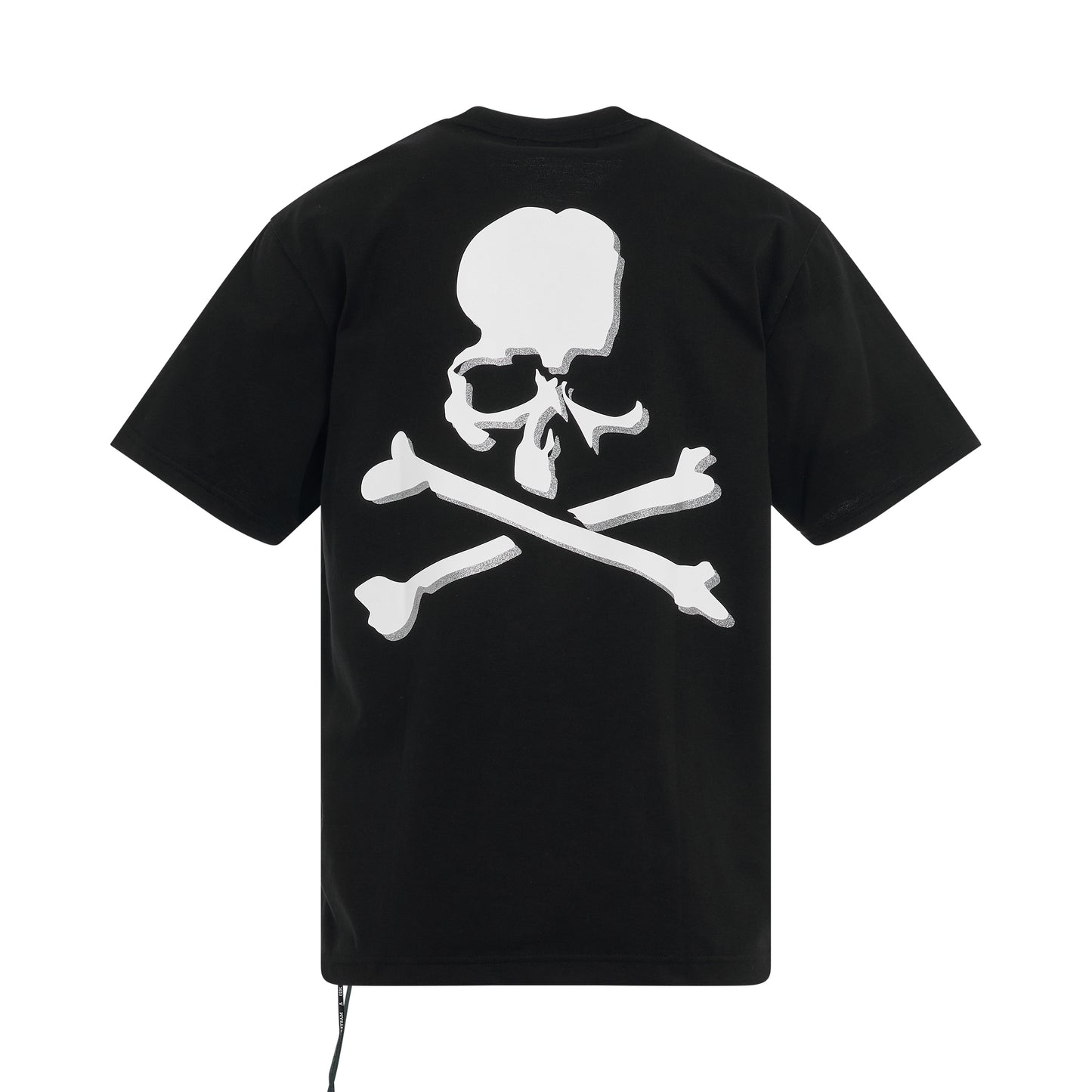 Logo and Skull T-Shirt in Black