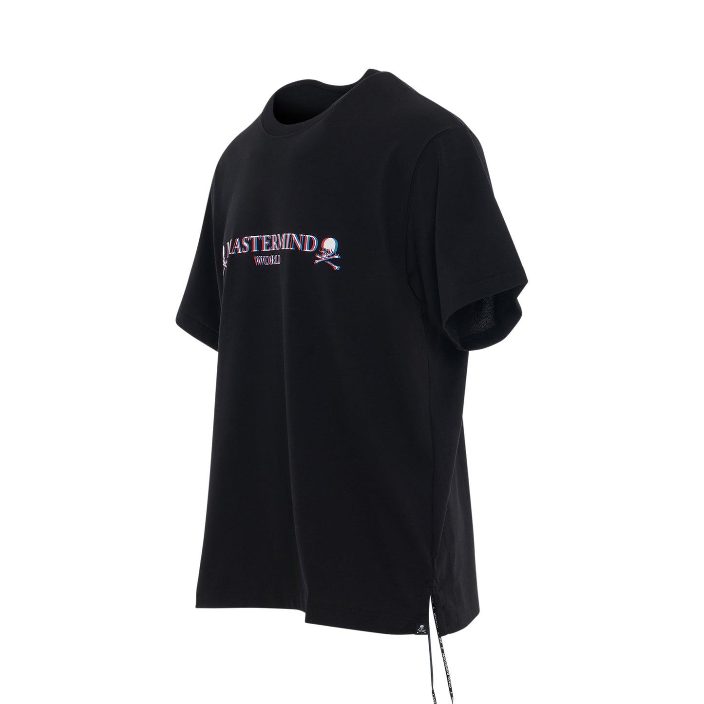 3D Rubber Printed Logo T-Shirt in Black