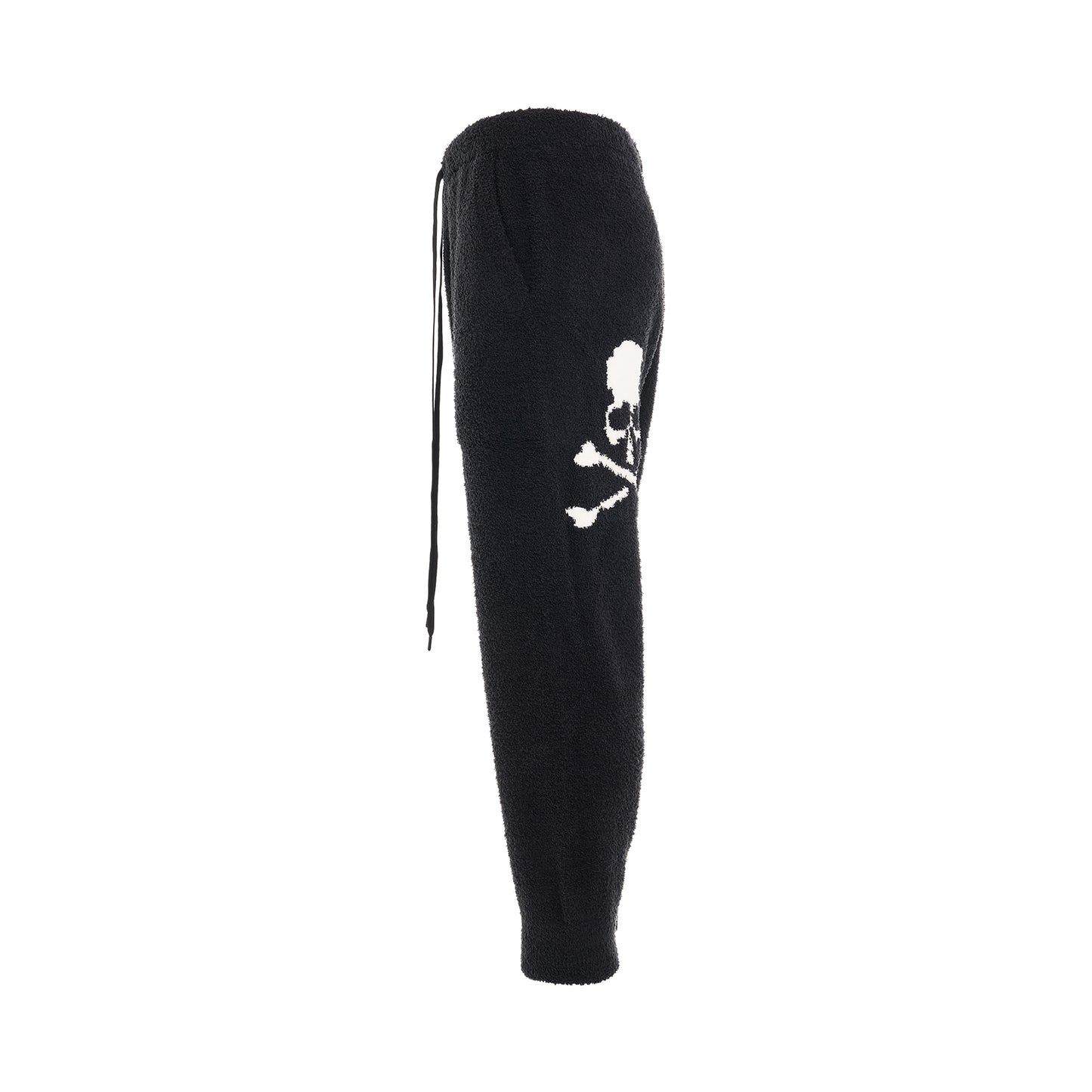 Skull Logo Lounge Pants in Black/White