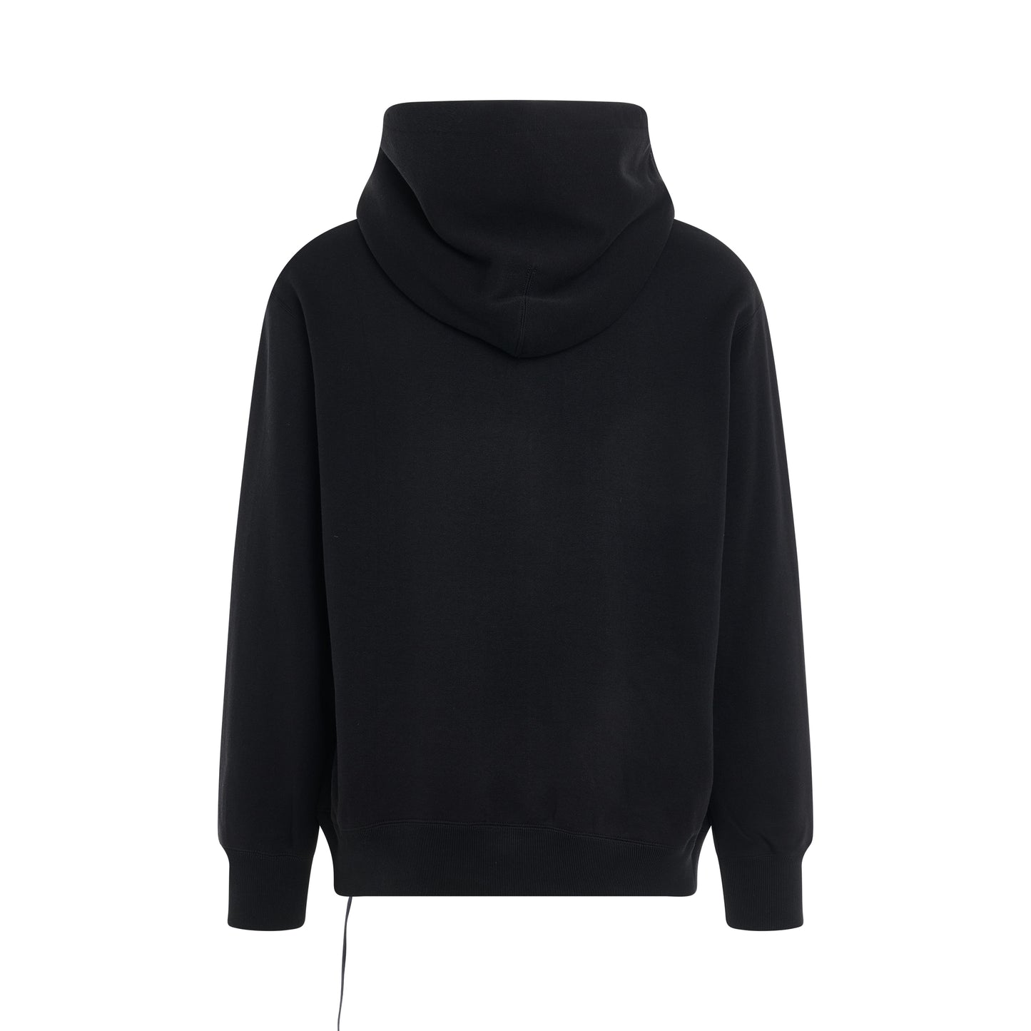 Skull Emblem Hoodie in Black