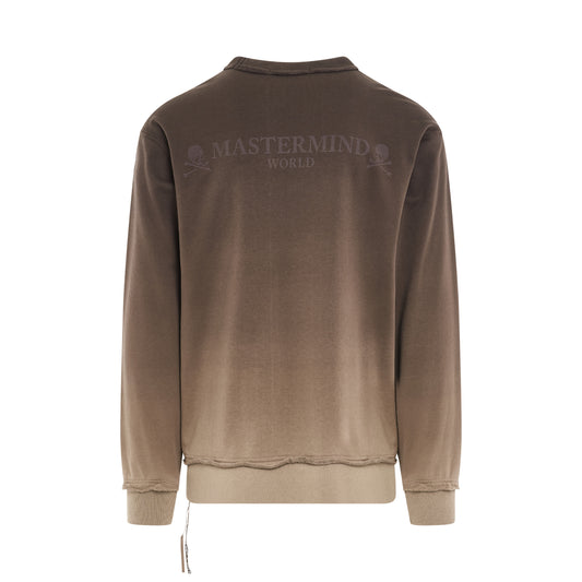 Gradation Sweatshirt in Brown