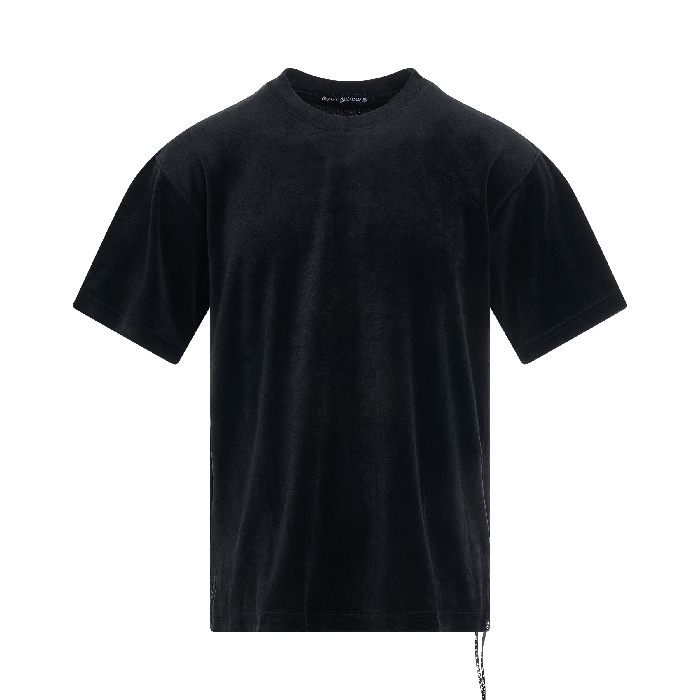 Velour T-Shirt Black