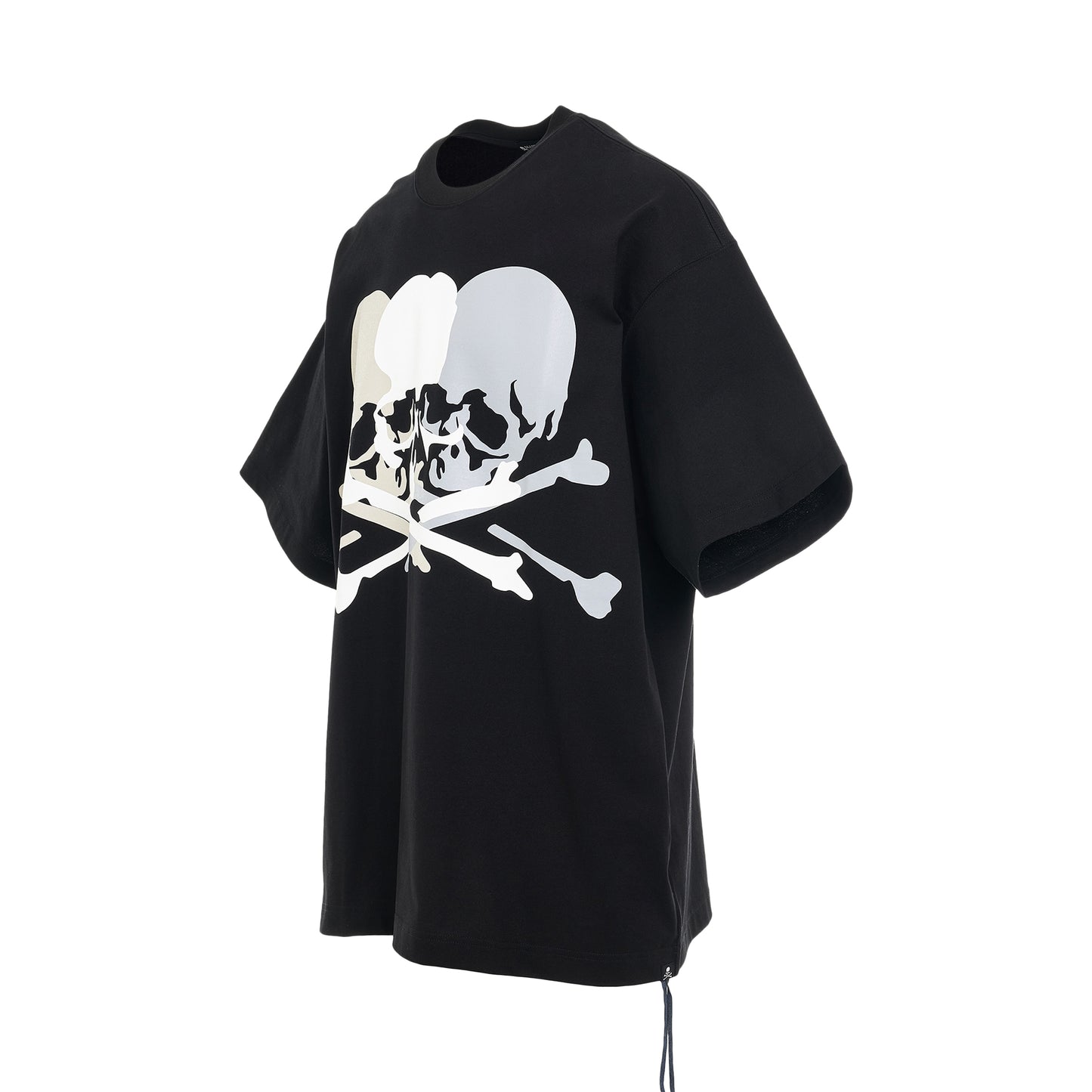 Triple Skull Logo T-Shirt in Black