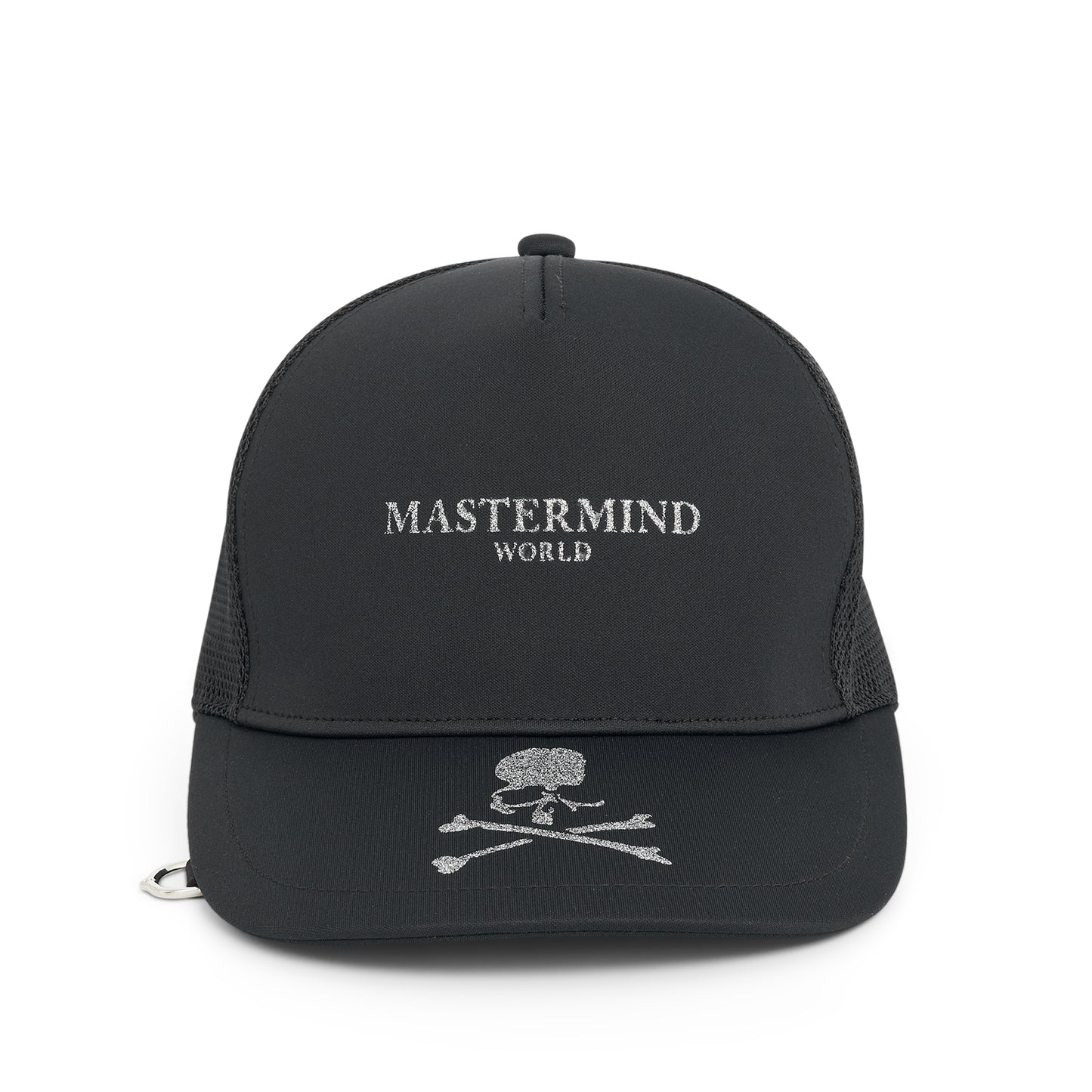 Skull Logo Cap in Black