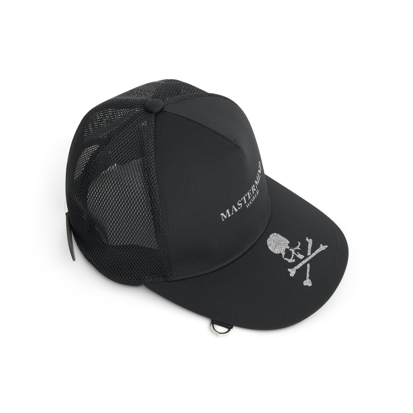 Skull Logo Cap in Black