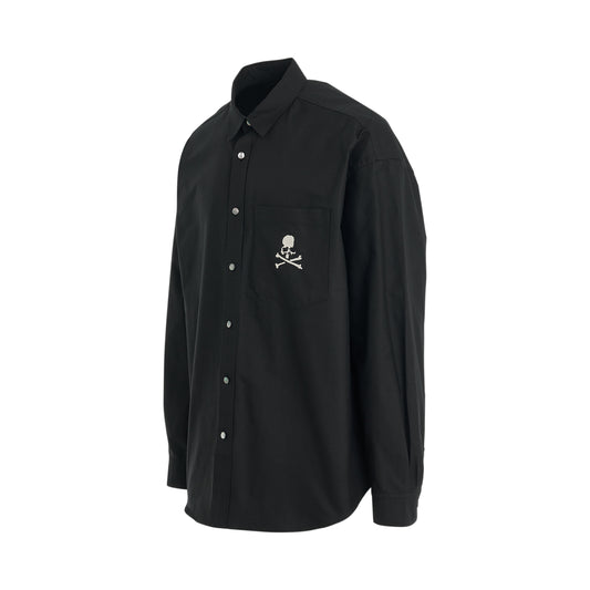 Long Sleeve Casual Shirt in Black