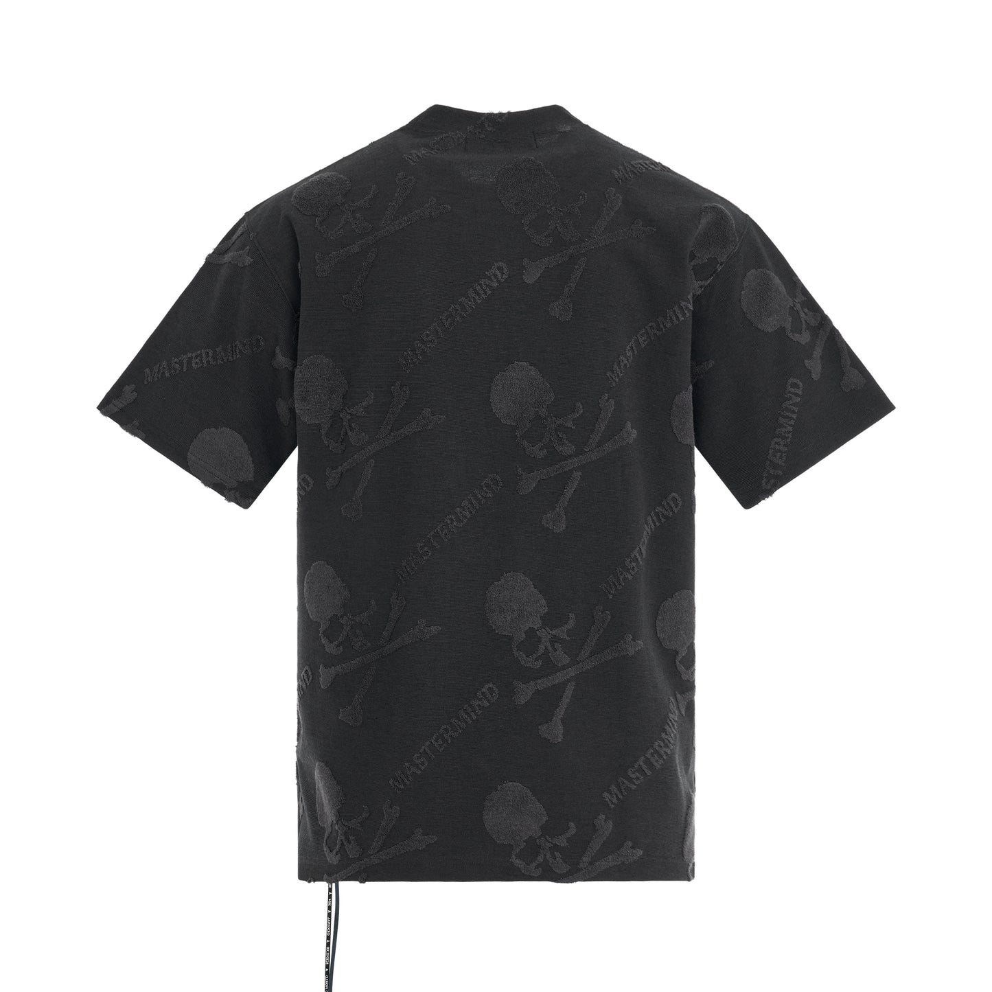 Pile Monogram T-Shirt in Black