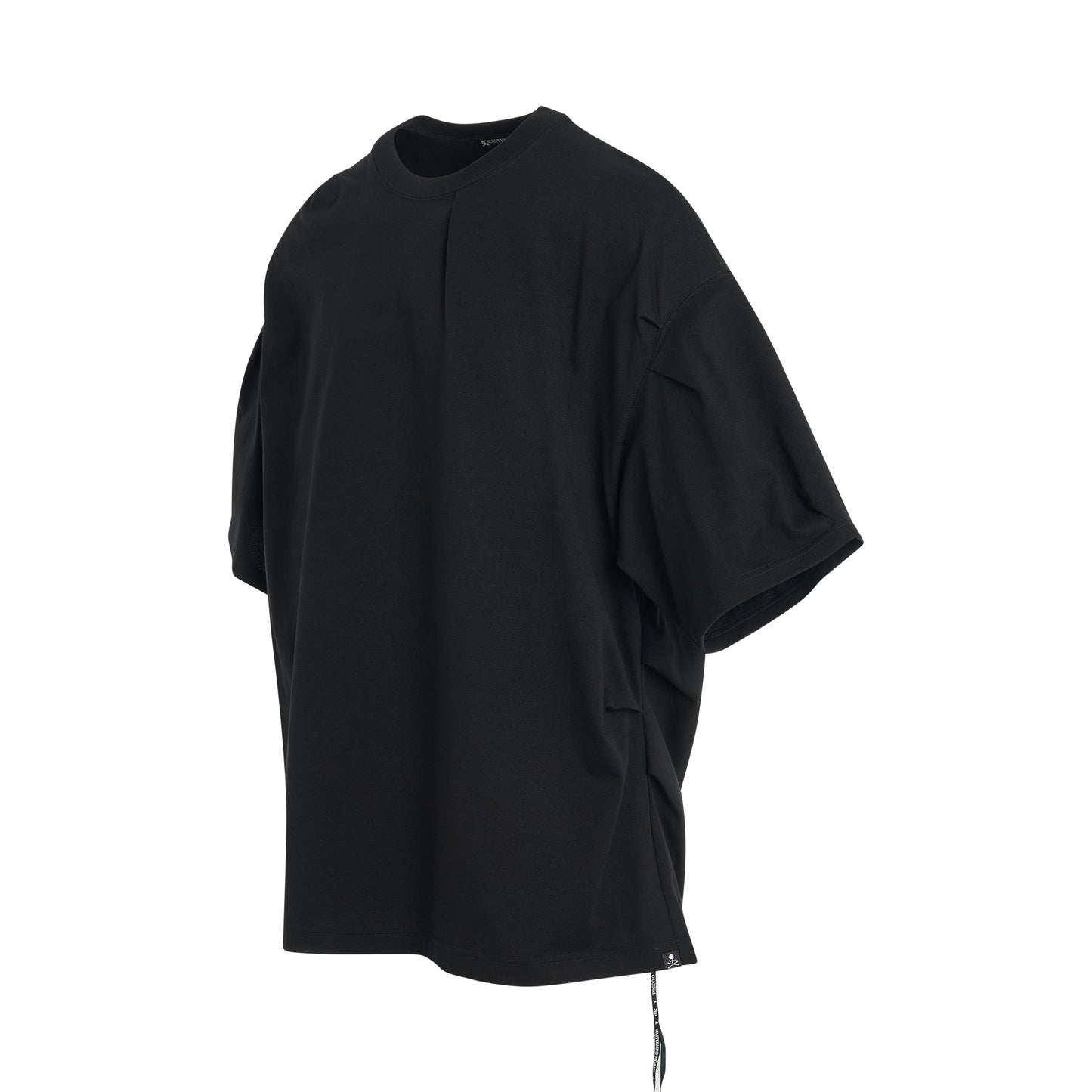 Tuck Oversized T-Shirt in Black