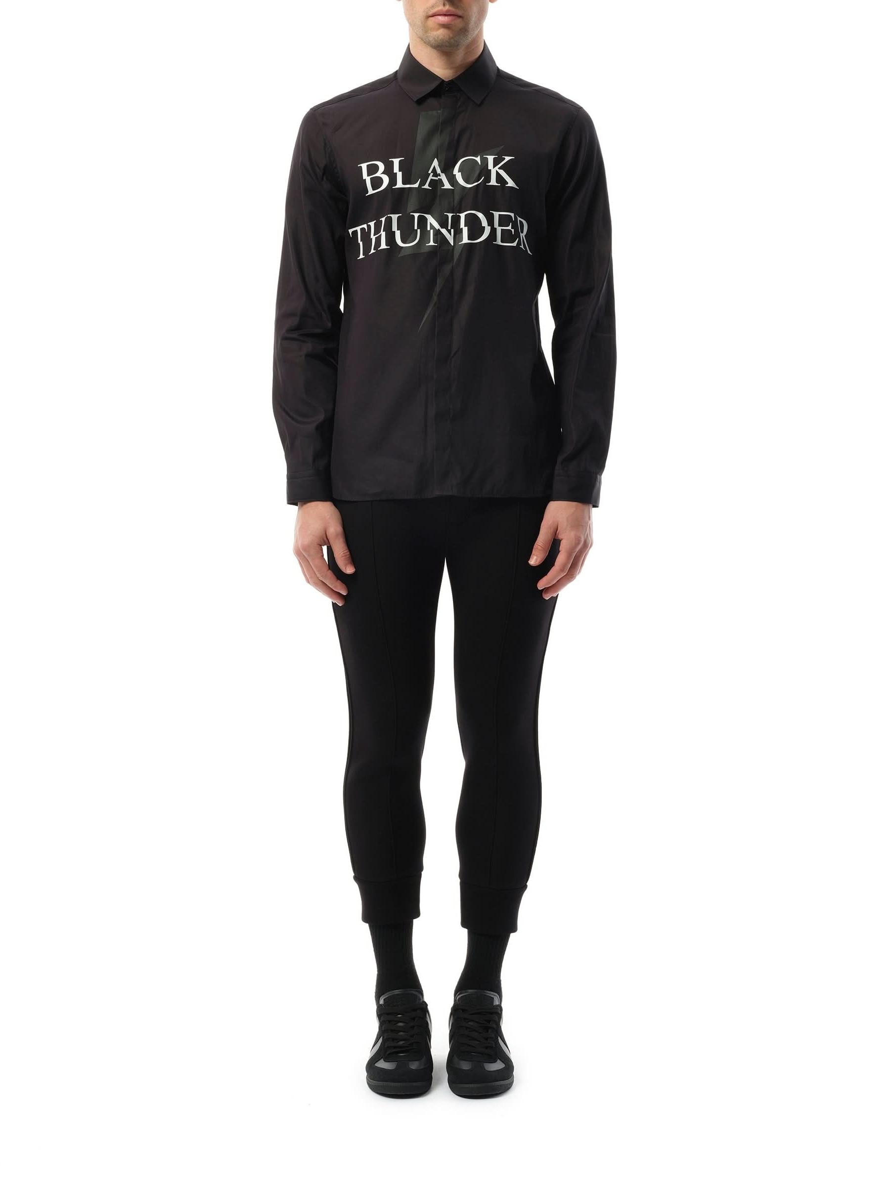 Shirt in Black/White