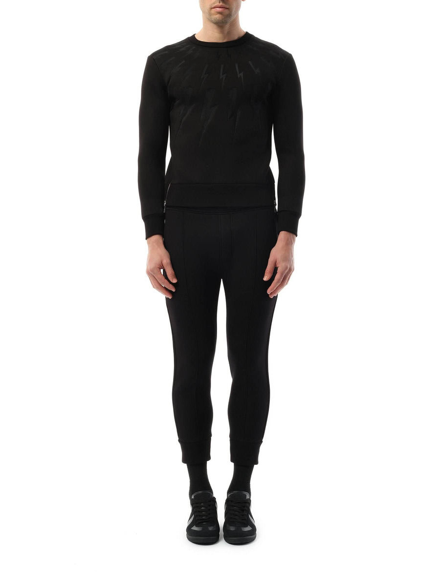 Sweatshirt in Black