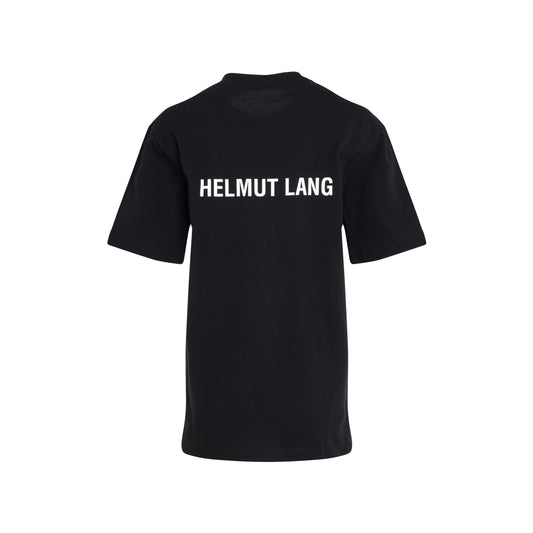 Helmut Lang Logo T-Shirt in Black