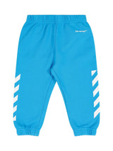 Helvetica Diagonal Sweatshirt Set in Blue/White
