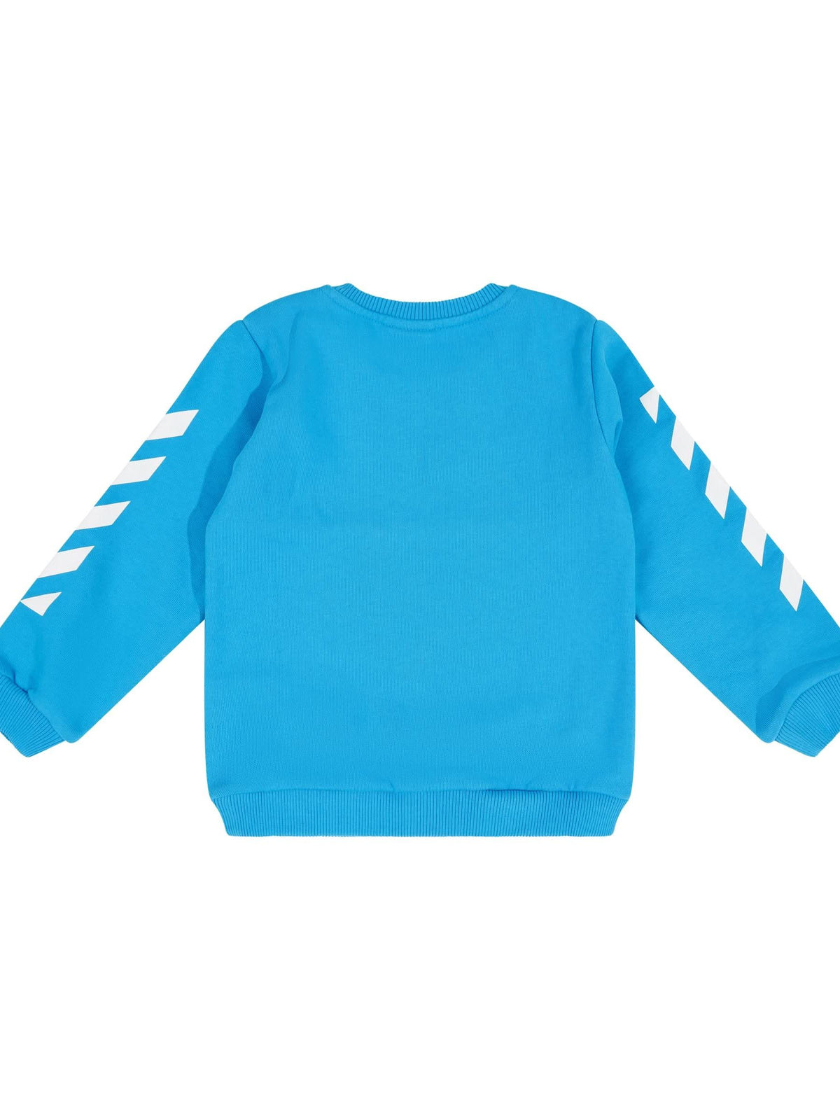 Helvetica Diagonal Sweatshirt Set in Blue/White