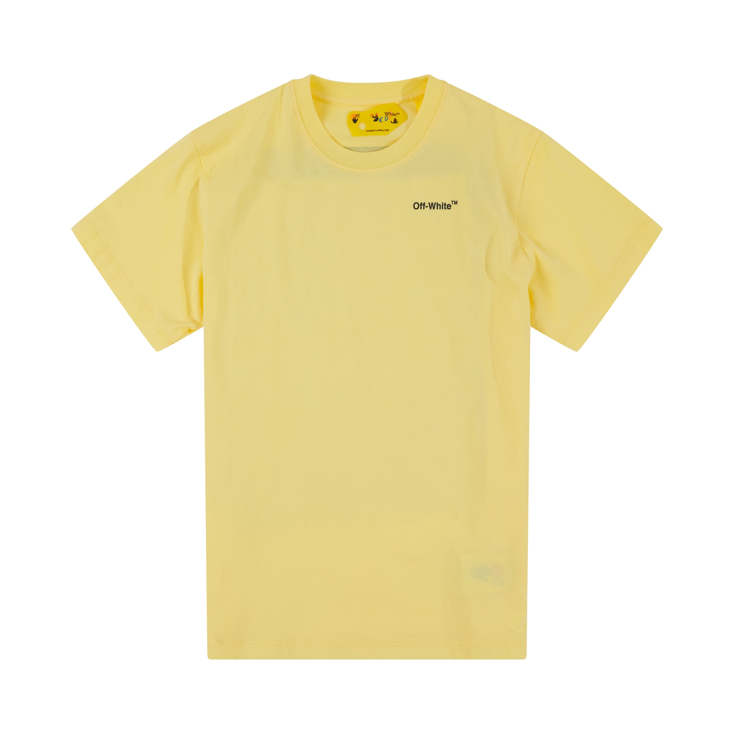 Rubber Arrow Short Sleeves T-Shirt in Yellow/Black