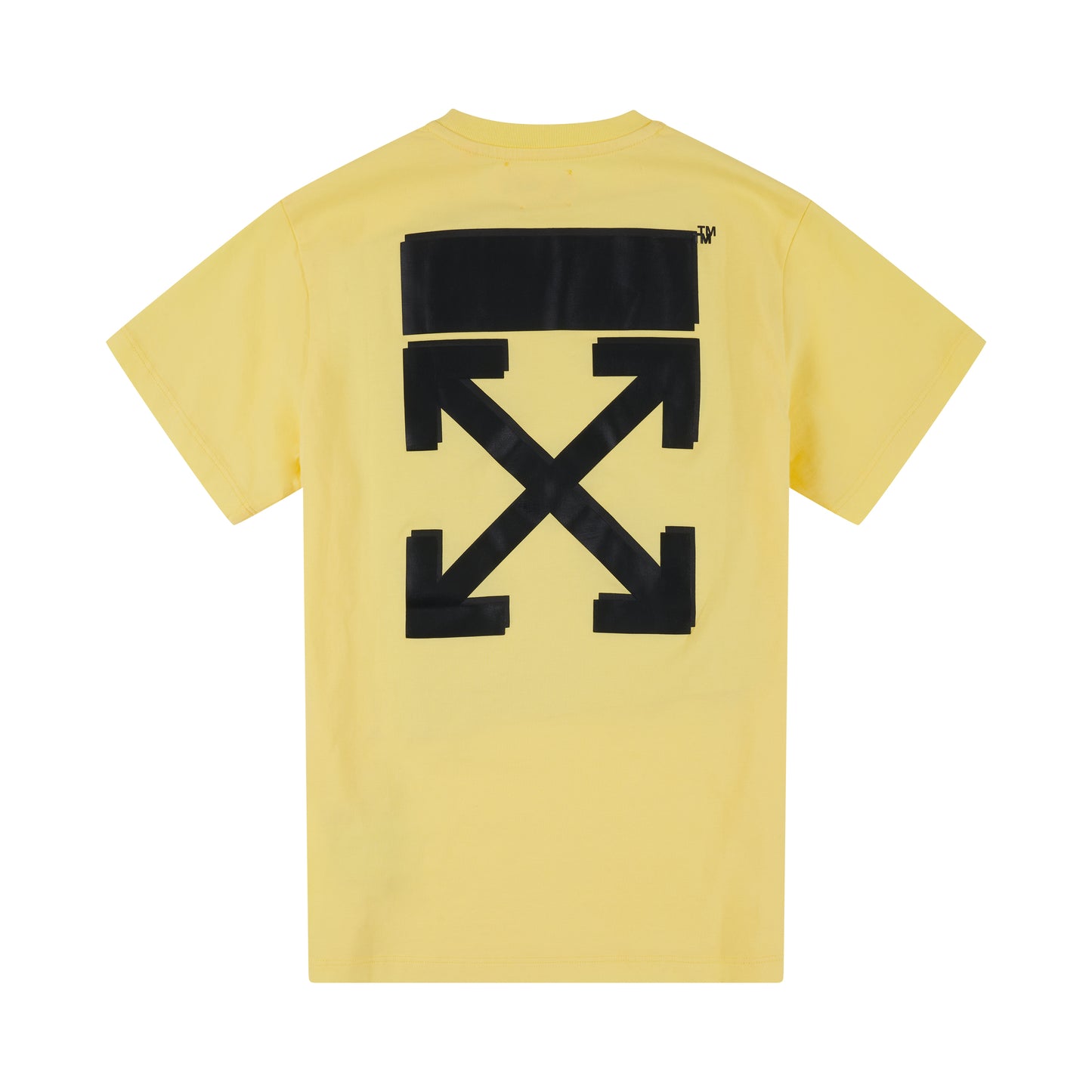 Rubber Arrow Short Sleeves T-Shirt in Yellow/Black