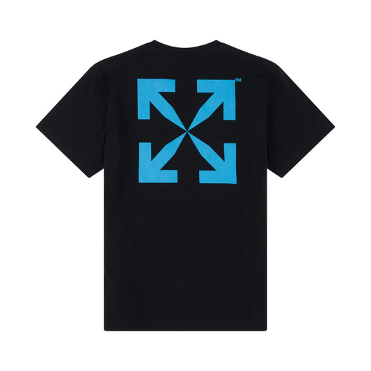 Elements Short Sleeves T-Shirt in Black/Blue