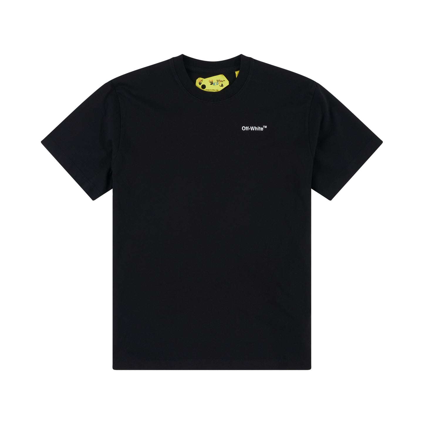 Logo Industrial Short Sleeves T-Shirt in Black/Yellow