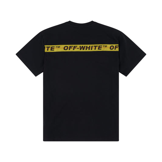 Logo Industrial Short Sleeves T-Shirt in Black/Yellow