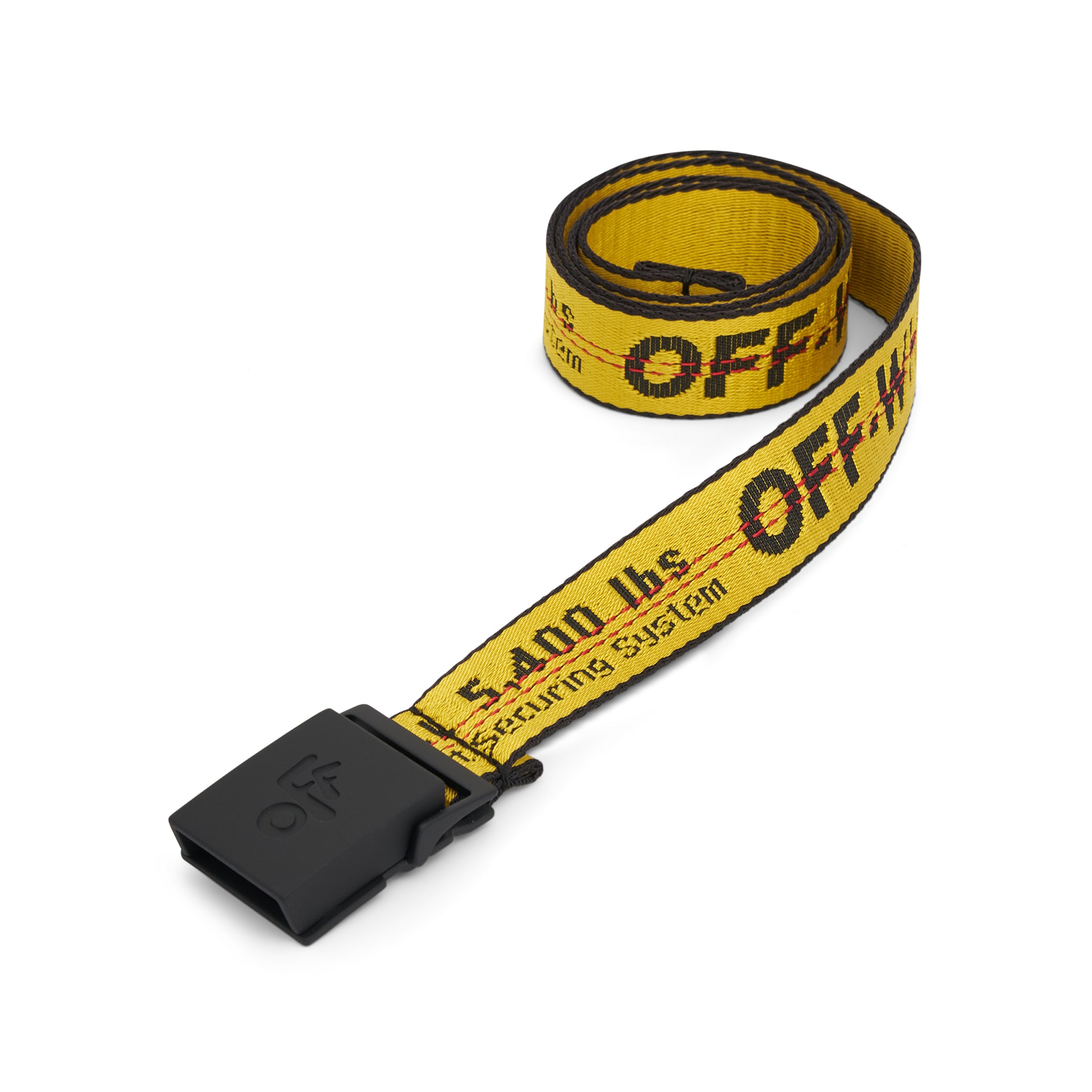 White Industrial Belt Black Yellow – Crepslocker - cual es mas