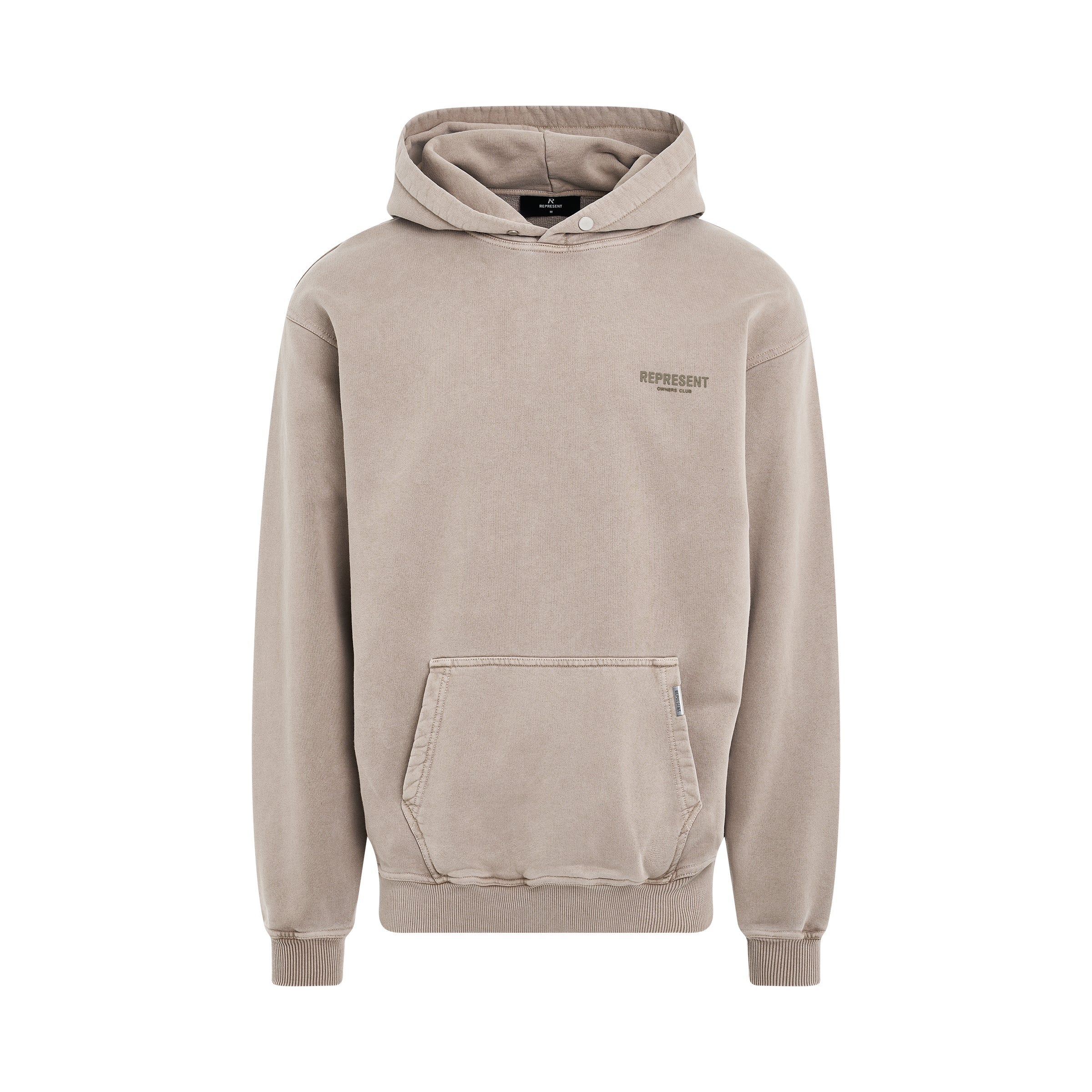 New Represent Owners Club Hoodie in Mushroom