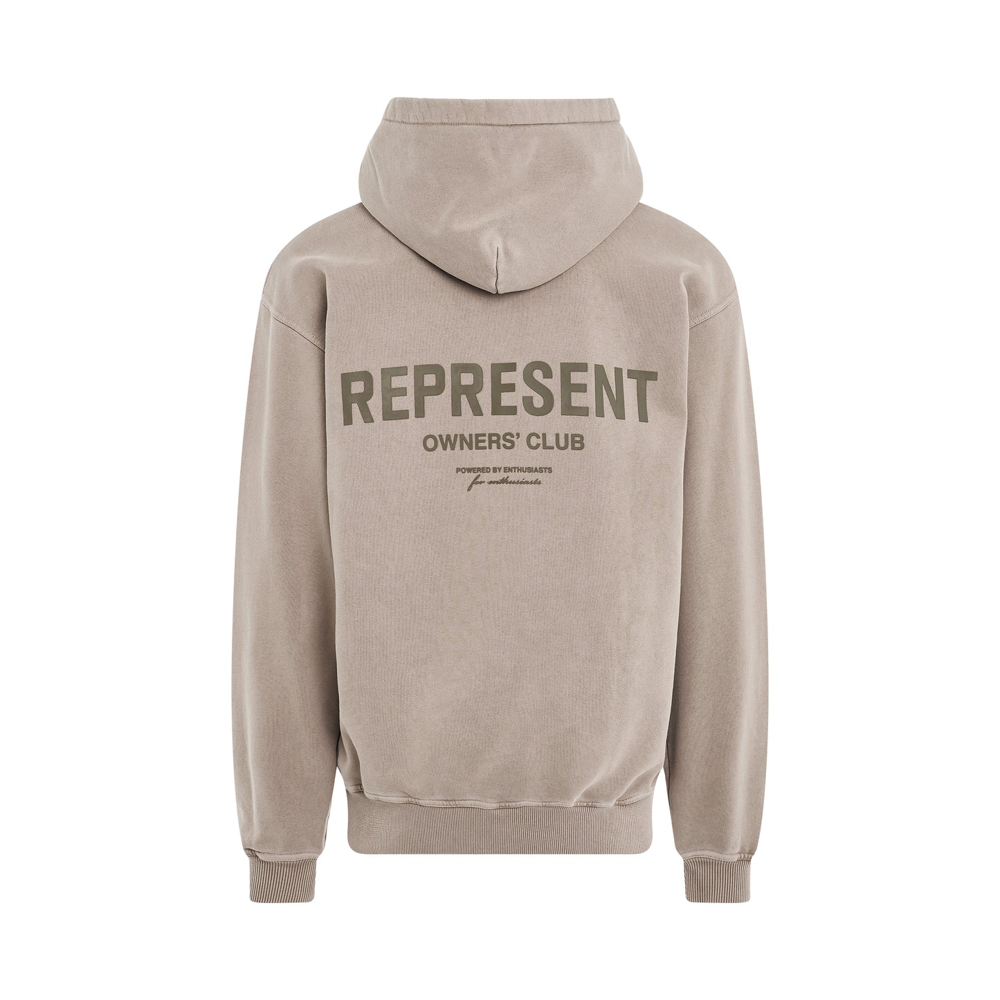 New Represent Owners Club Hoodie in Mushroom