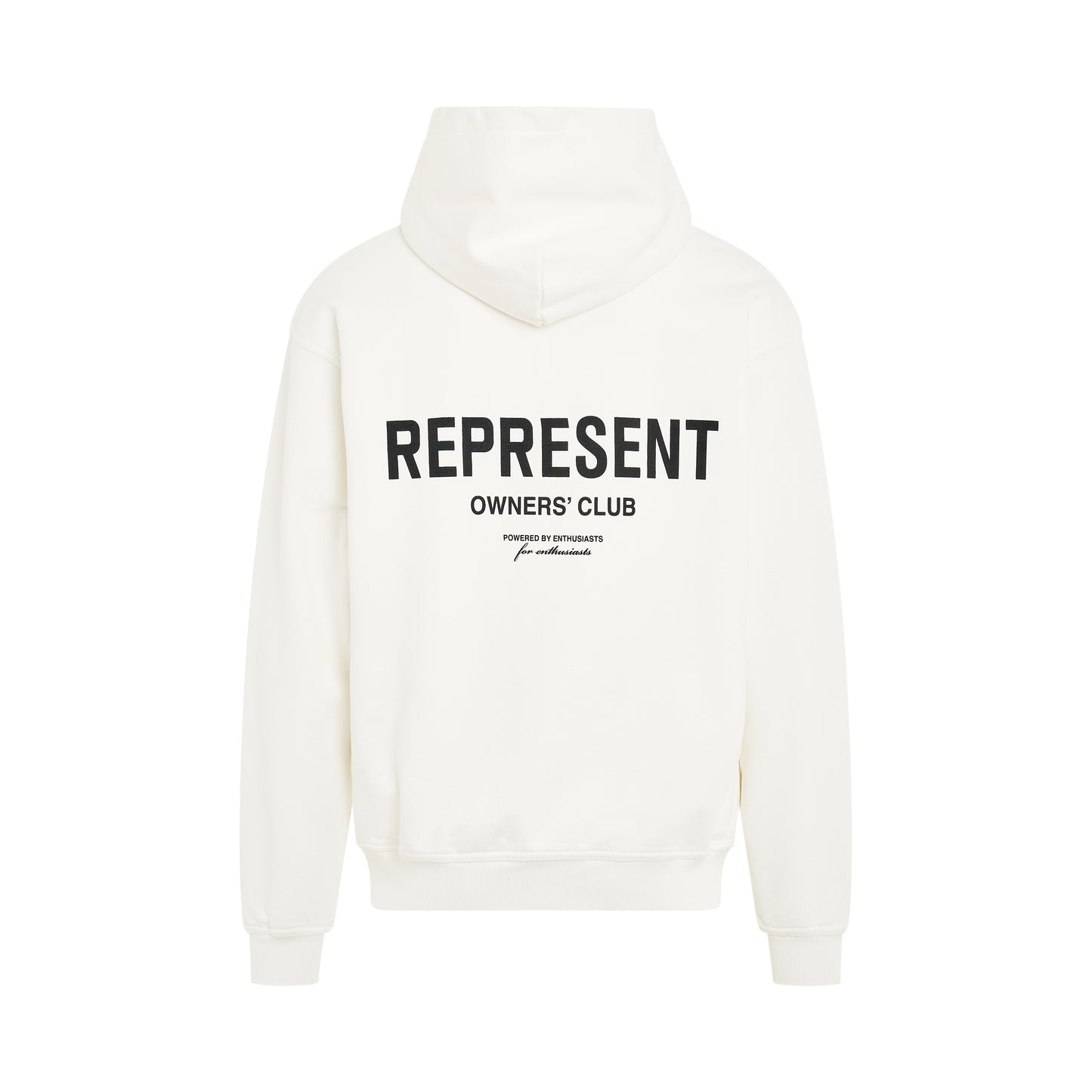 New Represent Owners Club Hoodie in Flat White