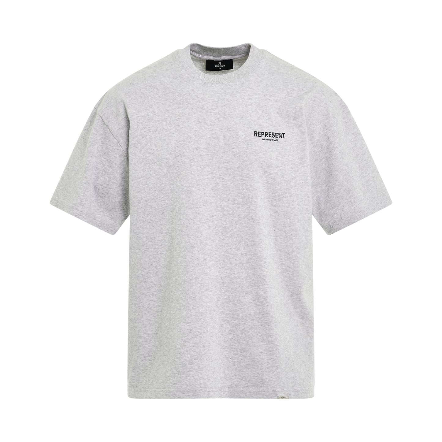 New Represent Owners Club T-Shirt in Ash Grey/Black