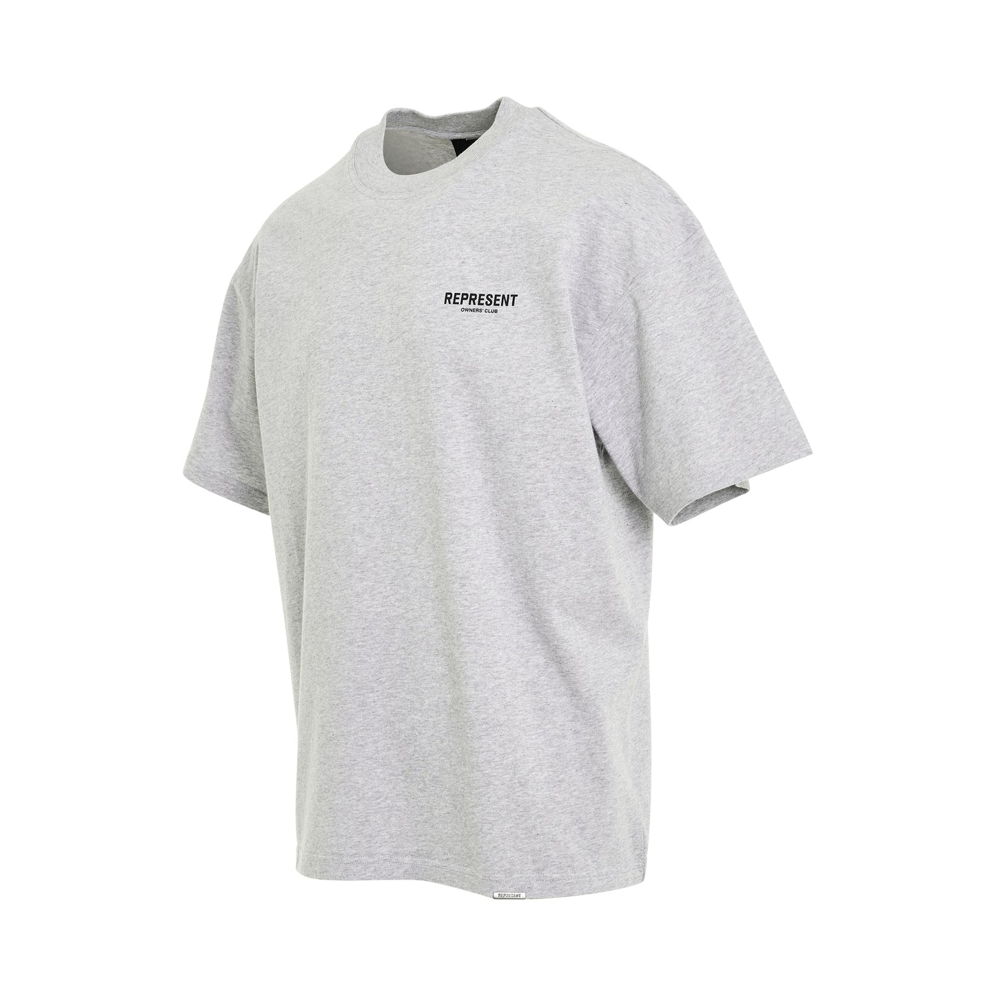 New Represent Owners Club T-Shirt in Ash Grey/Black