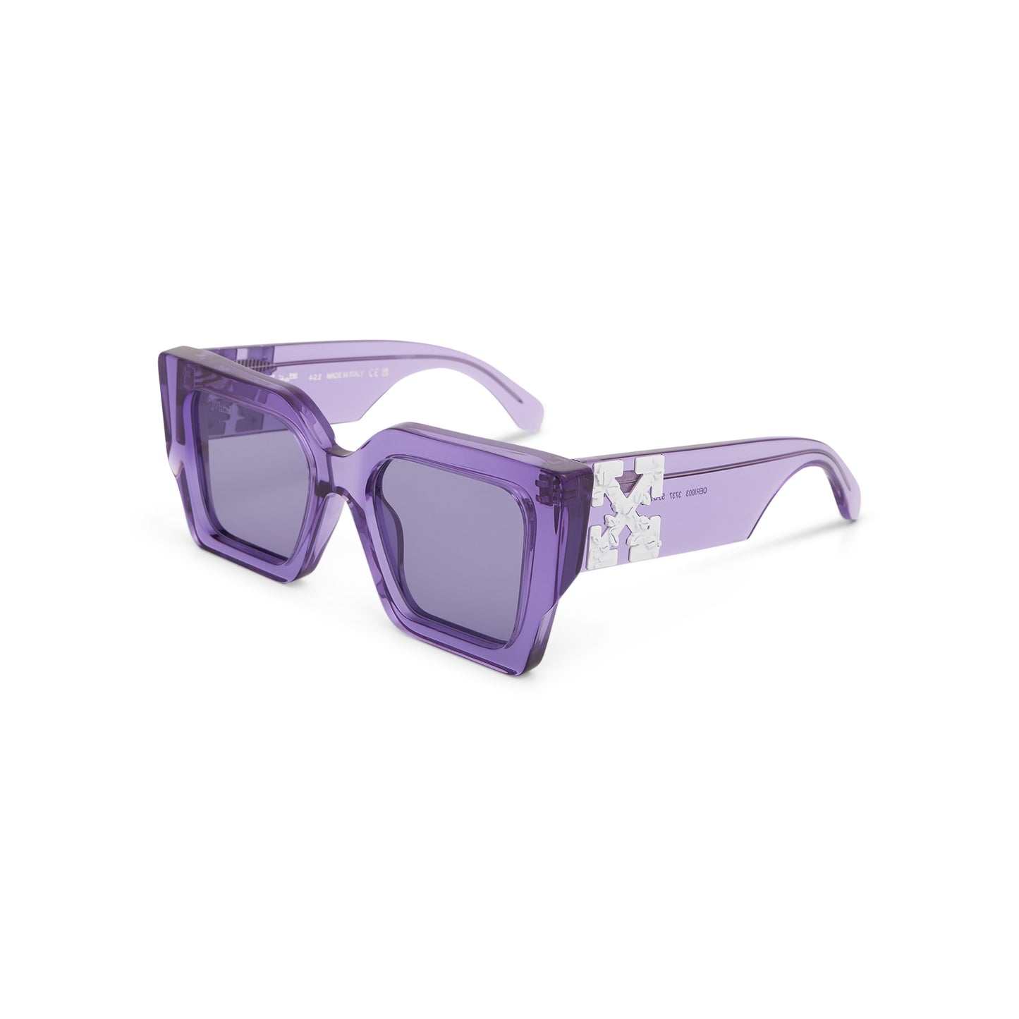 Catalina Sunglasses in Crystal/Purple
