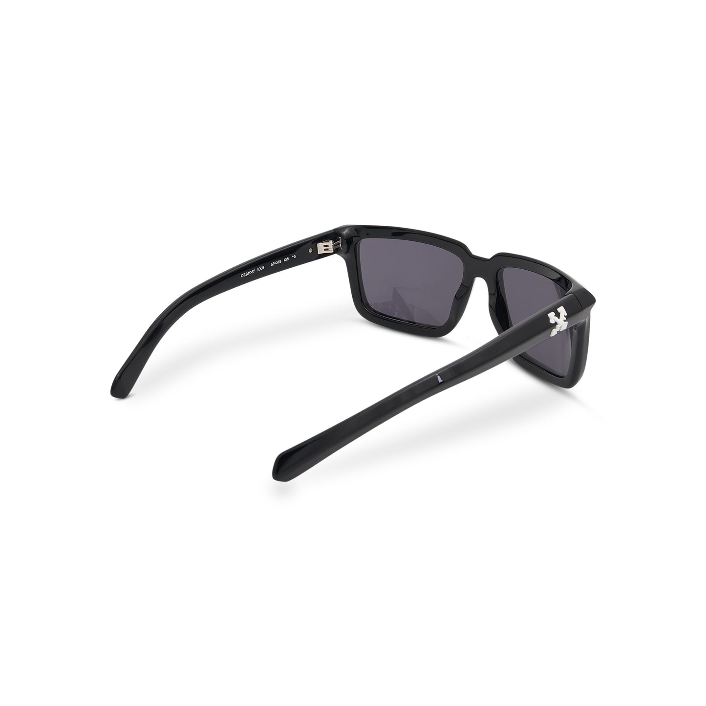 Portland Sunglasses in Black/Dark Grey