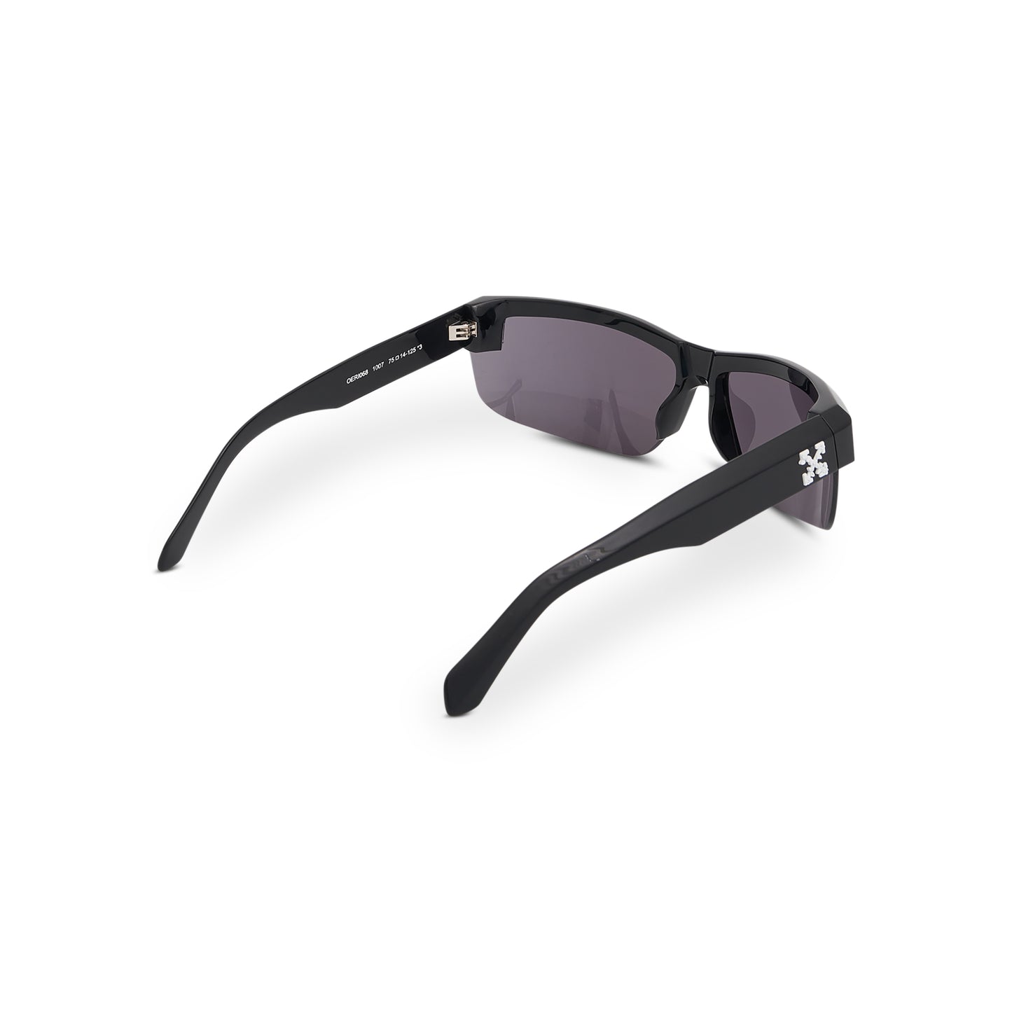 Toledo Sunglasses in Black/Dark Grey