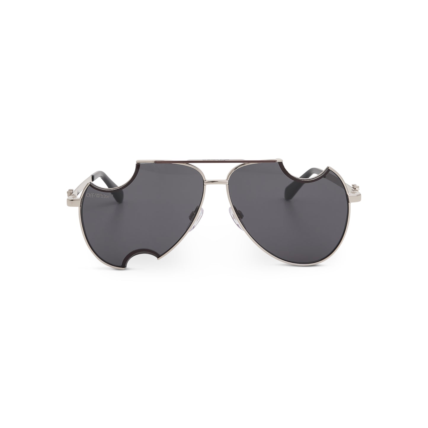 Dallas Sunglasses in Silver/Dark Grey