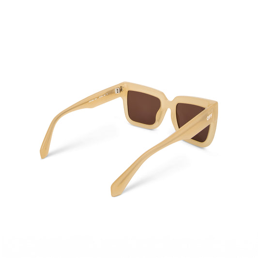 Firenze Sunglasses in Sand Brown