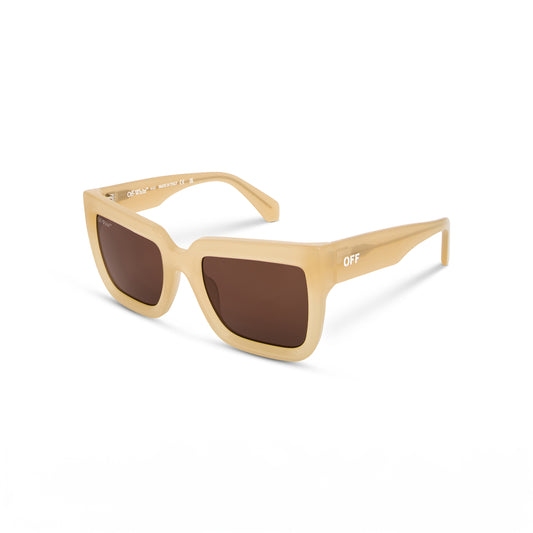 Firenze Sunglasses in Sand Brown