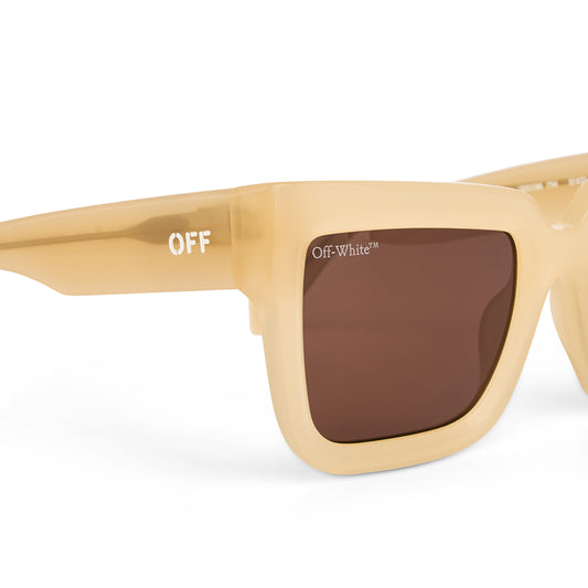 Firenze Sunglasses in Sand Brown