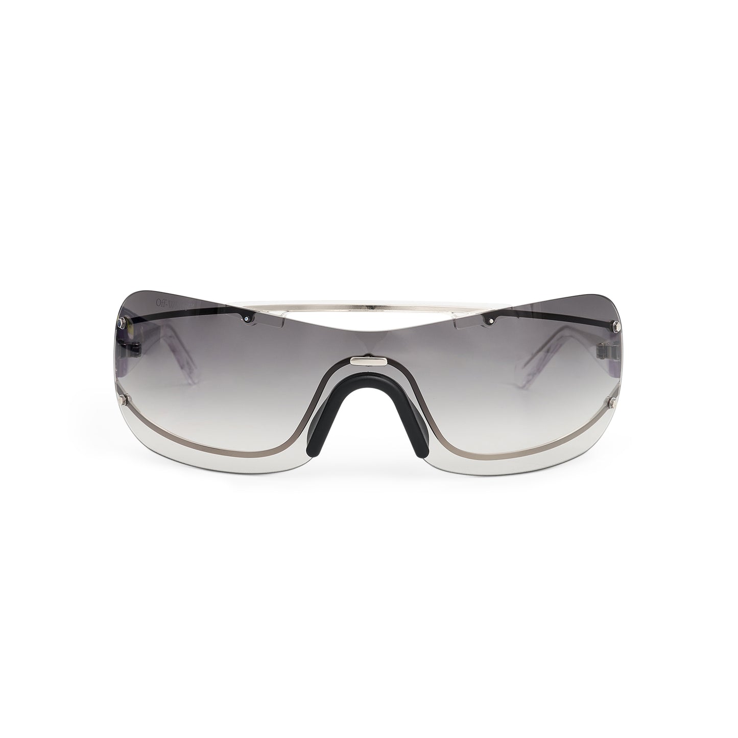 Big Wharf Sunglasses in Silver/ Dark Grey