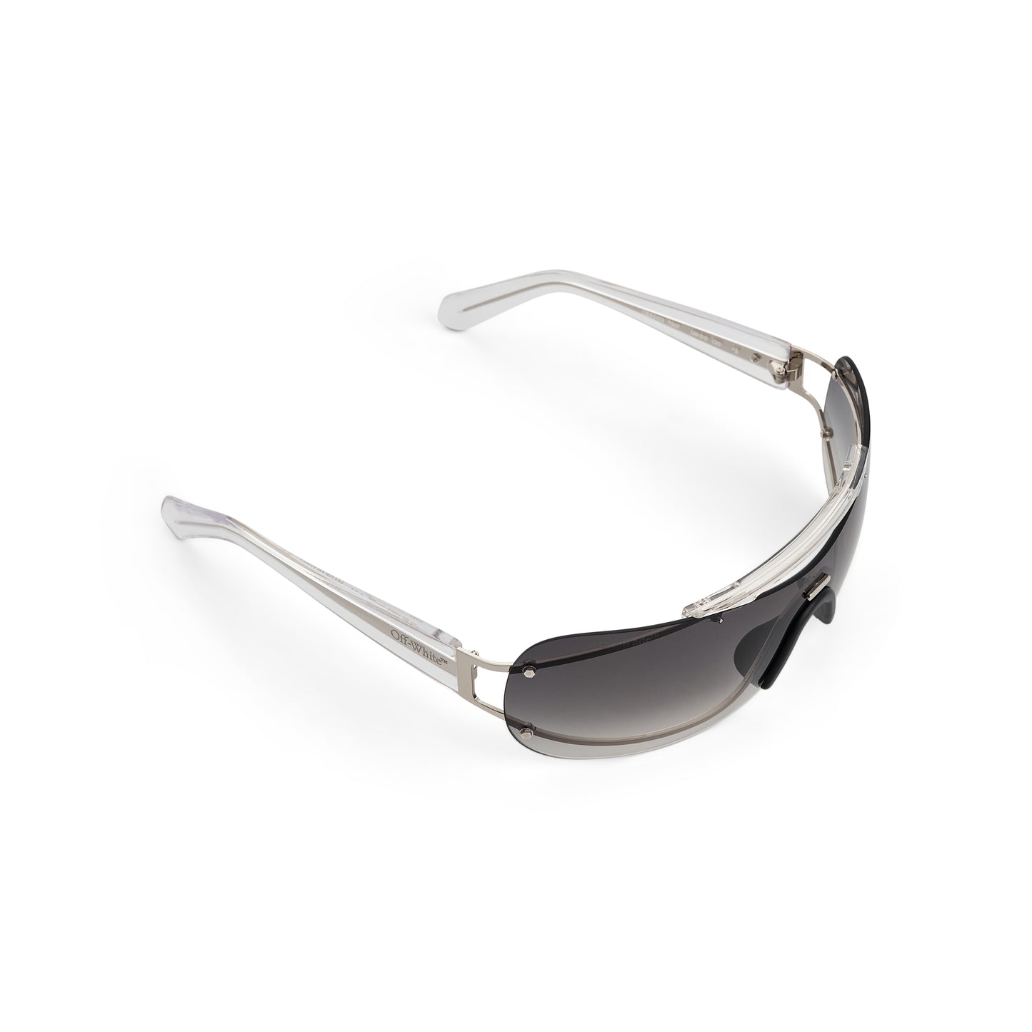 Big Wharf Sunglasses in Silver/ Dark Grey