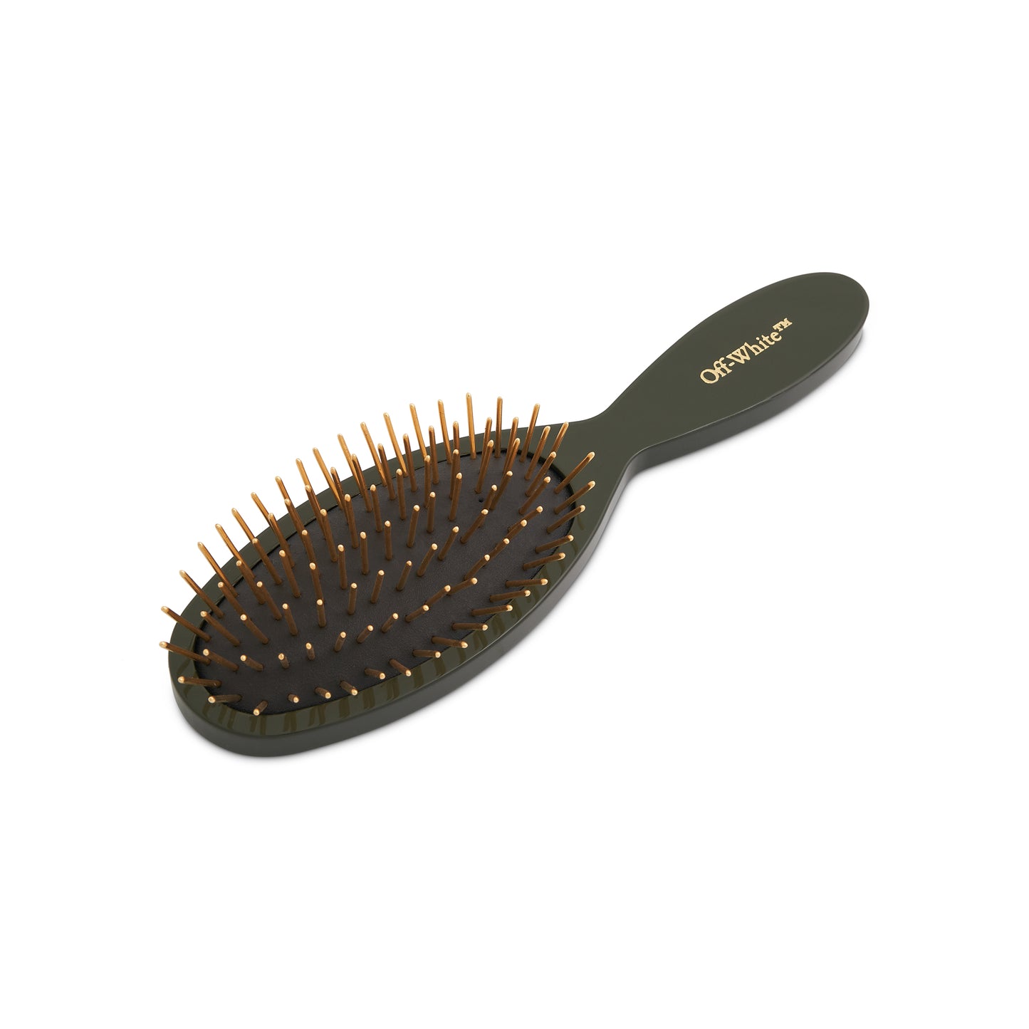 Bookish Hair Brush in Army Green