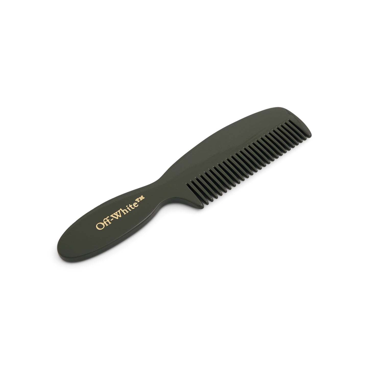 Bookish Hair Comb in Army Green
