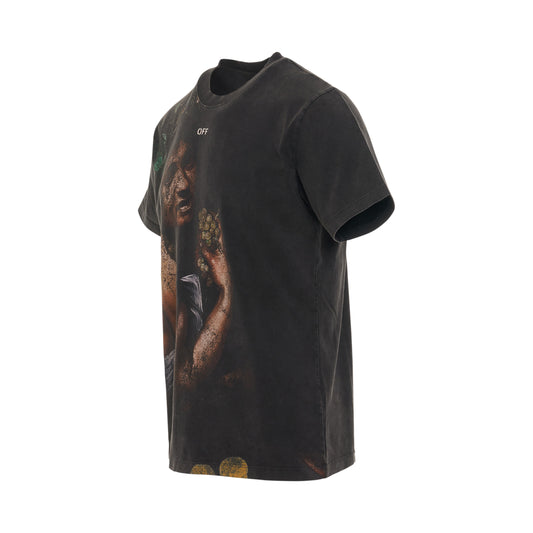 Bacchus Slim Fit T-Shirt in Black