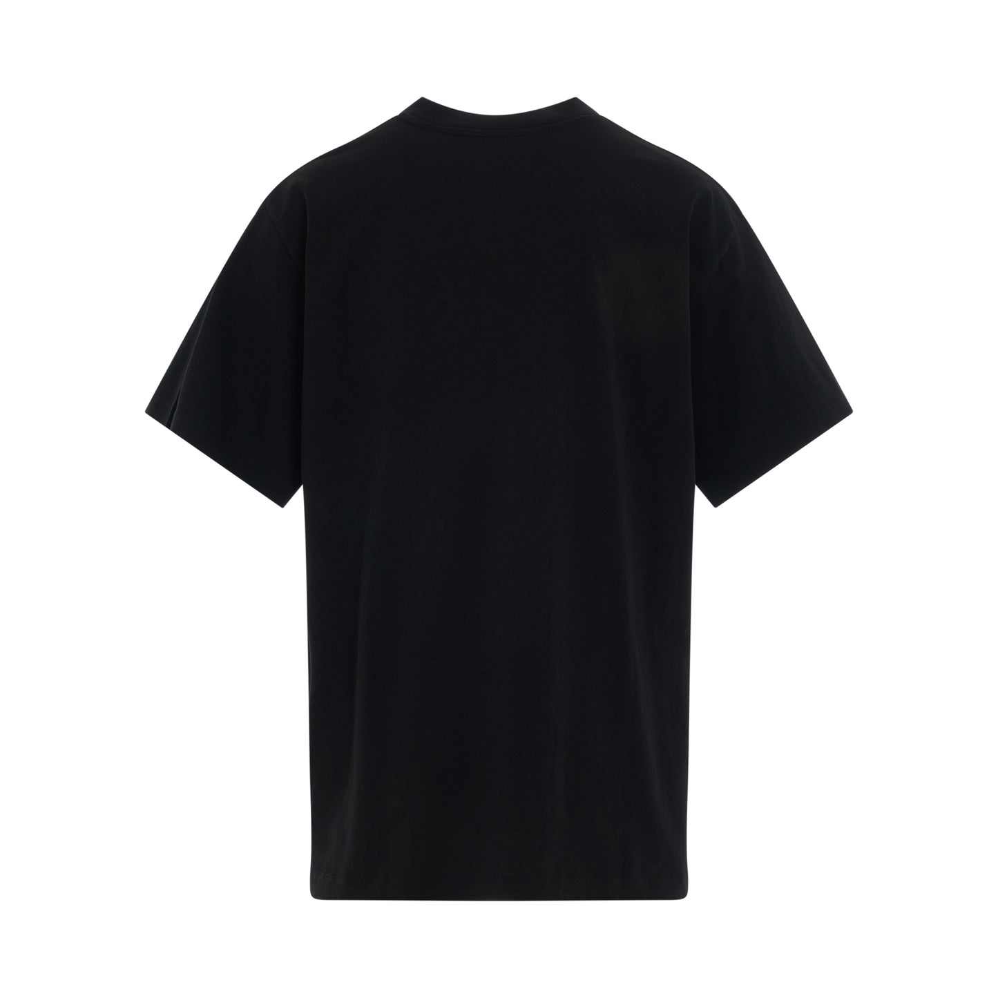 Spiral Opposite T-Shirt in Black/White