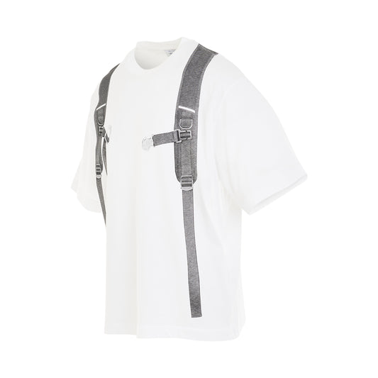 Backpack Skate Fit T-Shirt in White