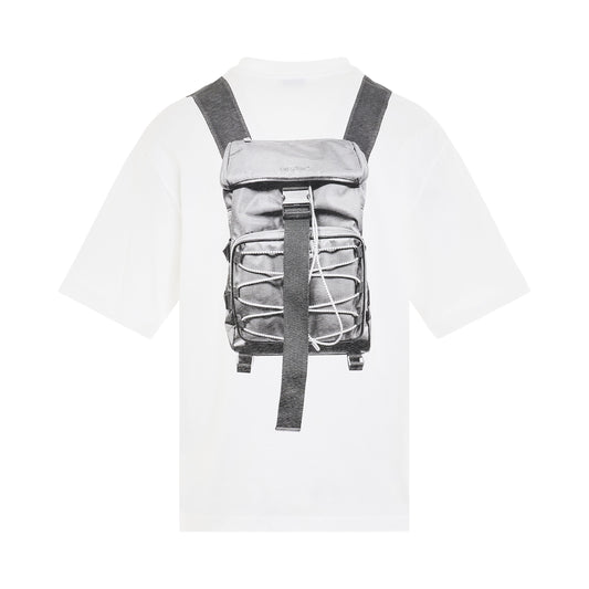 Backpack Skate Fit T-Shirt in White