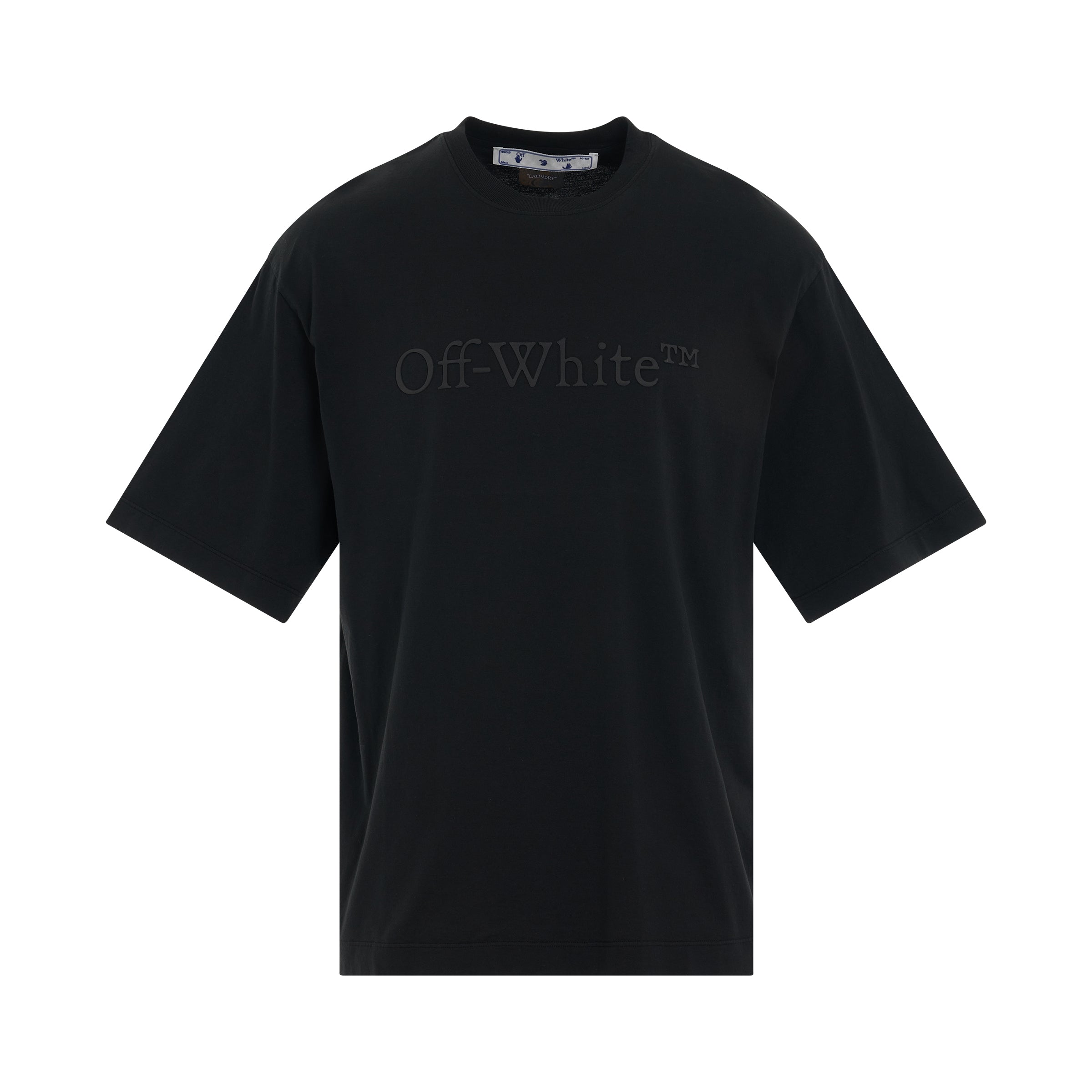 Bookish Laundry Oversized Skate T-Shirt in Black