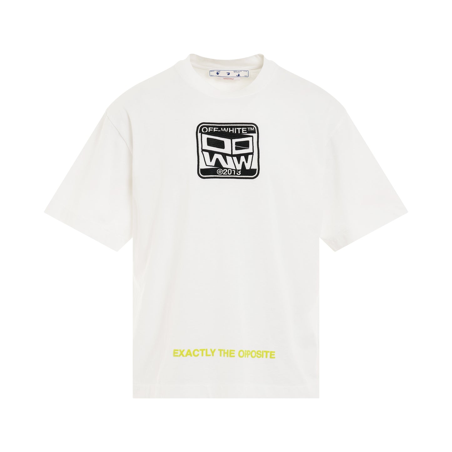 Wizard Eye Oversized Skate T-Shirt in White/Black