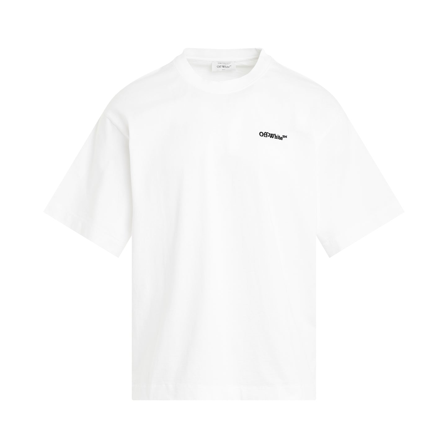 Tattoo Arrow Skate T-Shirt in White/Black